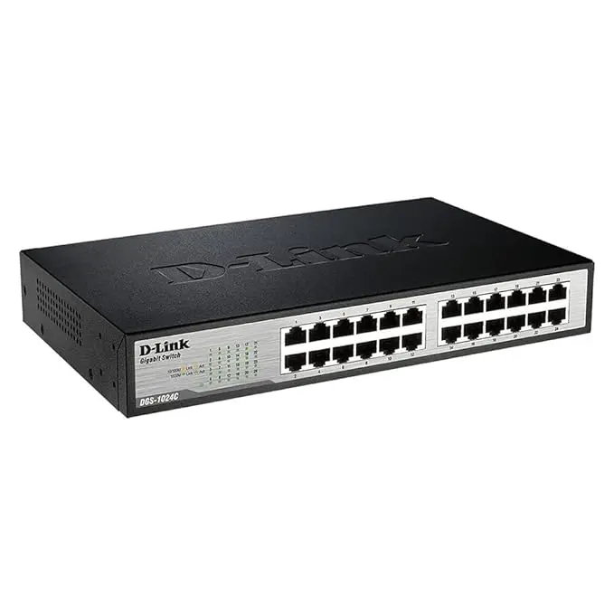 Dlink Switch D-Link DGS-1024C 24 Ports 1000 Mbps Unmanaged Network Switch.webp