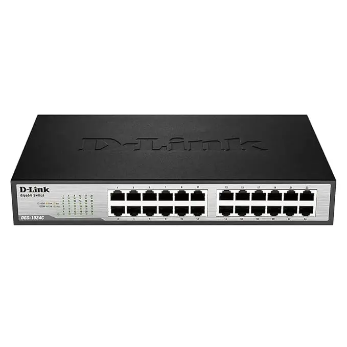 Dlink Switchhh D-Link DGS-1024C 24 Ports 1000 Mbps Unmanaged Network Switch.webp