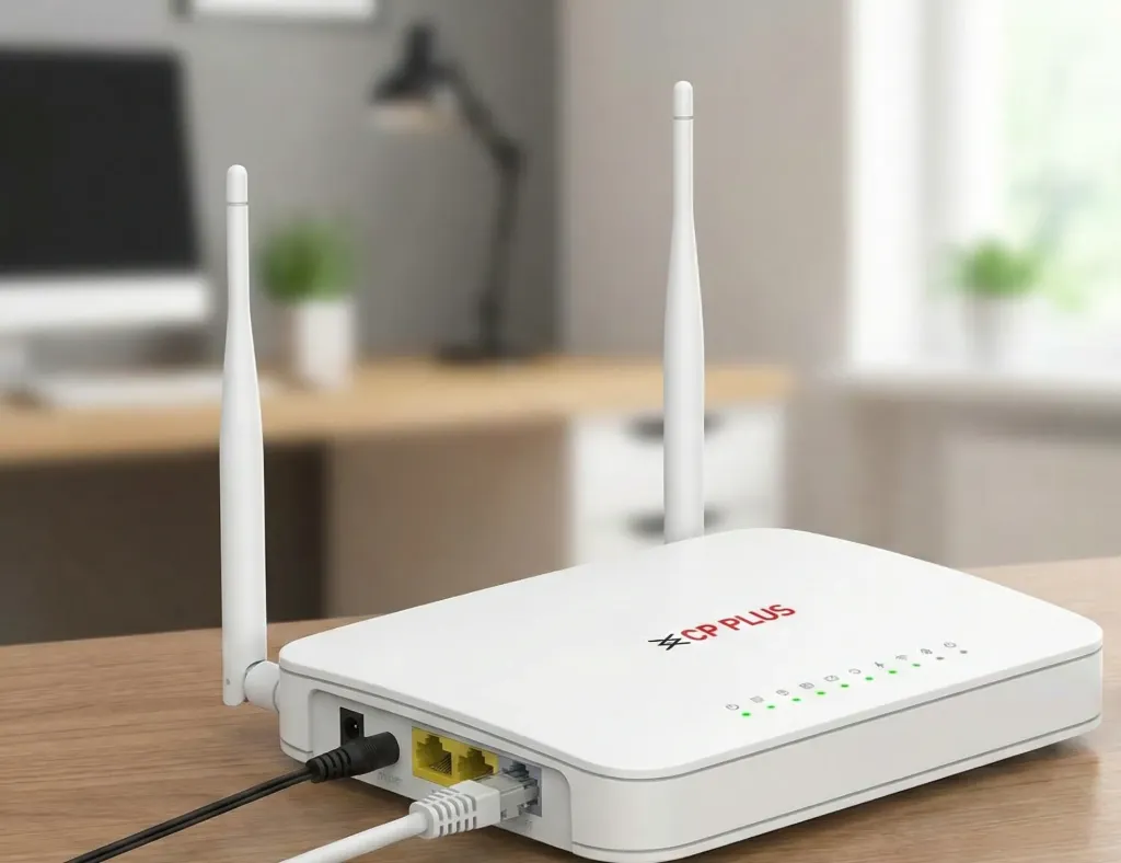 CP PLUS CP-XR-DE21-S-V2 4G Router With Adaptor