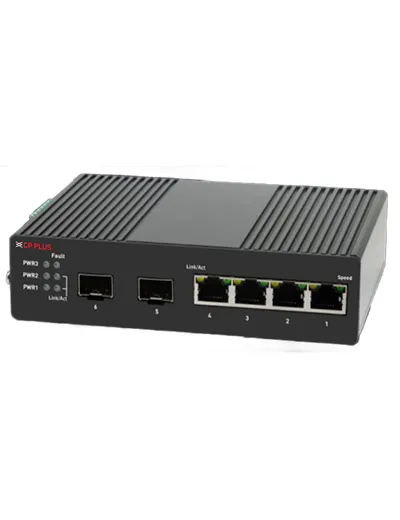 CP-ANW-GPM4F2T-N12 – Industrial-Grade 4GE + 2SFP Gigabit Managed PoE Switch