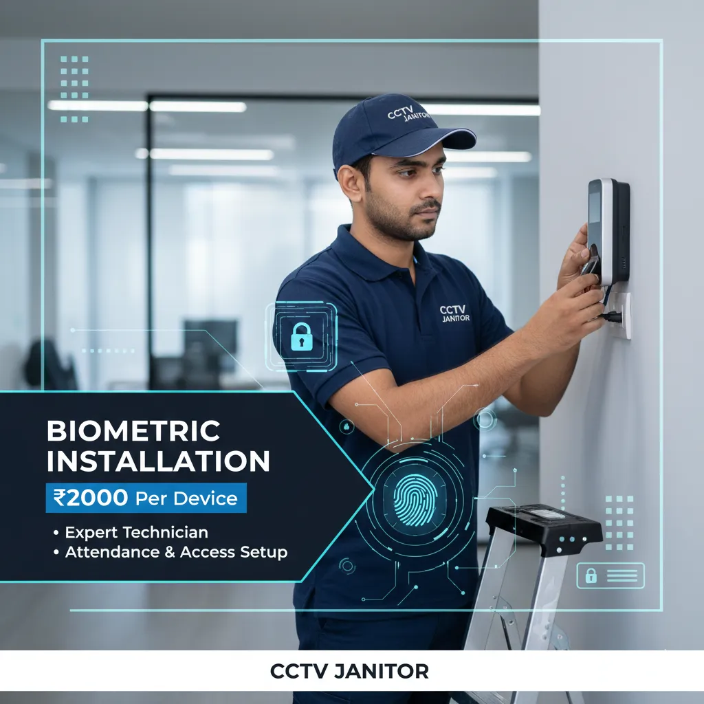 Biometric Installation — ₹2000 Per Device