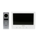 CP PLUS 7 inch Video Intercom Kit (Multiple Bell Sounds, CP-UVK-701MTA, White)
