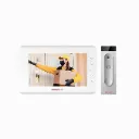 CP PLUS CP-PVK-70MTH1 Video Door Phone with 7" Color TFT LCD Display | Feather Touch Keypad | Super Slim Hands Free Model | Supports Intercom